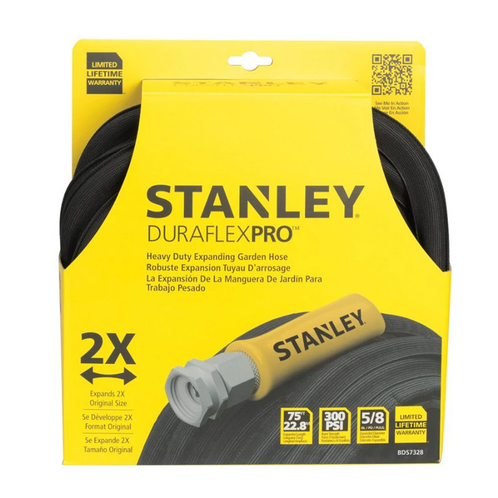 Stanley Duraflex Expandable Heavy Duty Hose - 75ft