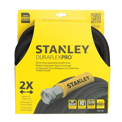 Stanley Duraflex Expandable Heavy Duty Hose - 75ft
