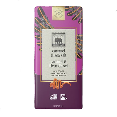 Endangered Species Dark Chocolate with Caramel - 85g