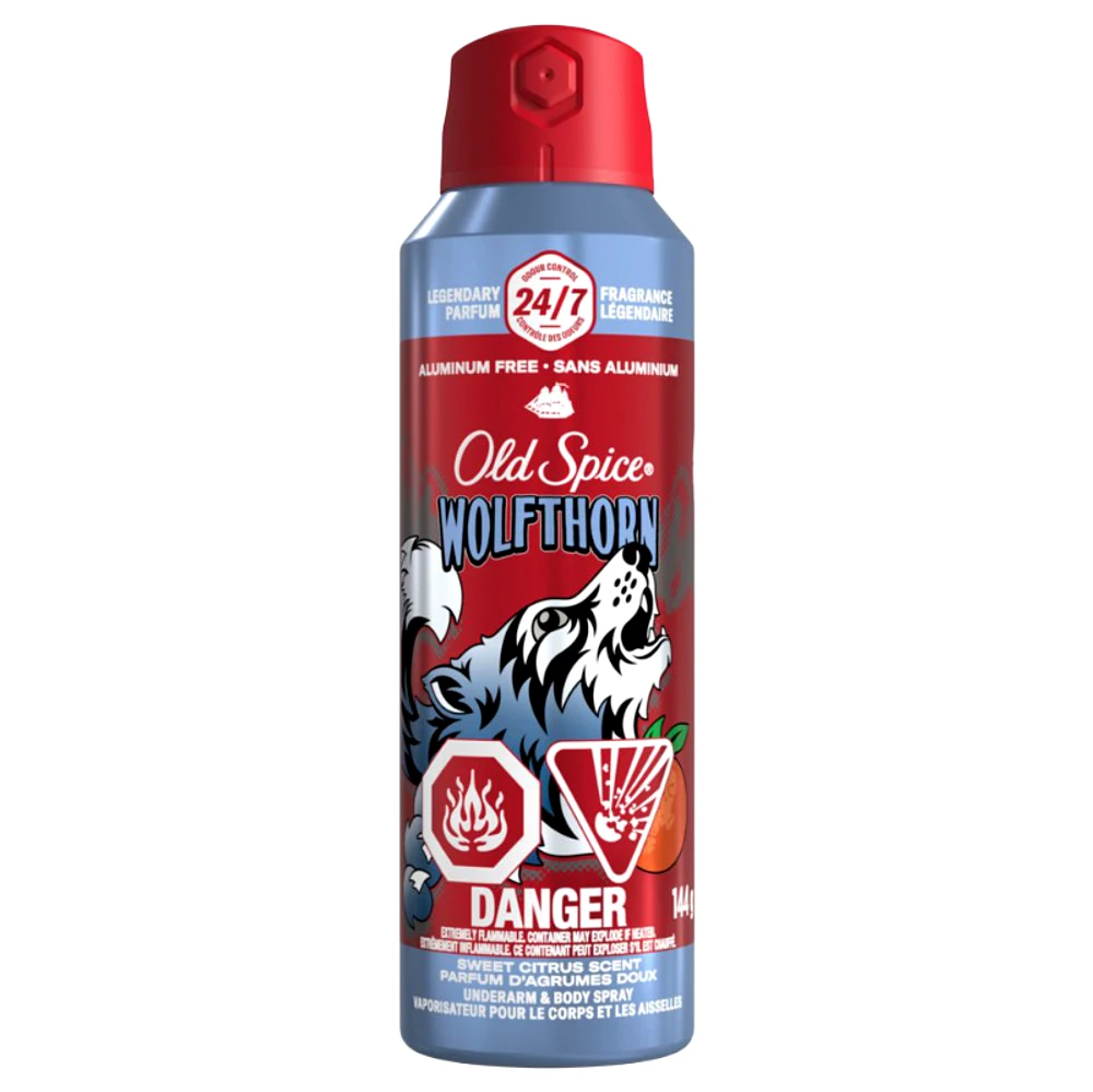 Old Spice Body Spray - Wolfthorn - 144g