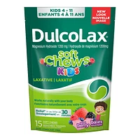 Dulcolax Soft Chews Kids Laxatives - Wild Berries - 15s