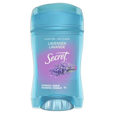 Secret 48 H Clear Gel Anti-perspirant - Lavender - 45g