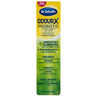  Dr. Scholl's Odour-X Probiotic Extract Formula Foot Spray - 113g