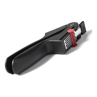 Starfrit Garlic Press - Integrated Scraper - Black