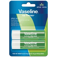 Vaseline Lip Therapy - Aloe Vera - 2 x 4.8g