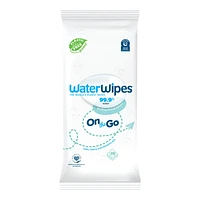 WaterWipes On The Go Cleaning Wipes - 28's