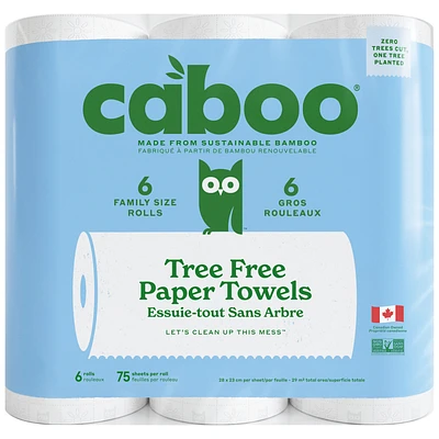 Caboo Paper Products BAMBOO PAPER TOWELS