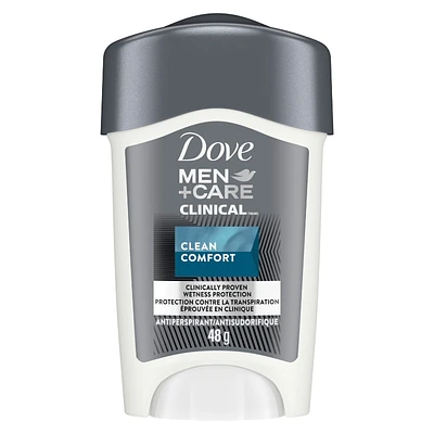 Dove Men+Care Clean Comfort Non Irritant Anti-Perspirant Stick - 48g