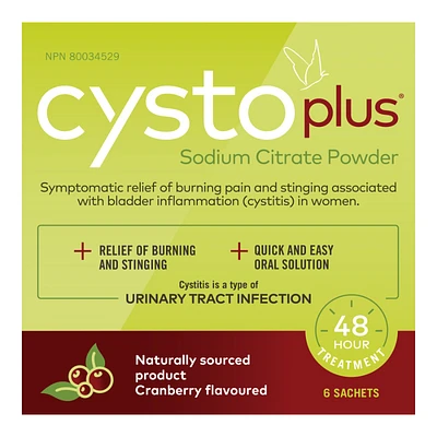 Cystoplus - 6 x 4g