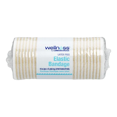 Wellness Elastic Gauze Bandage - 10.2 cm x 4.6 m