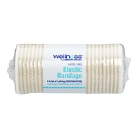 Wellness Elastic Gauze Bandage - 10.2 cm x 4.6 m