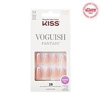Kiss Voguish Fantasy Nails On Point - Medium - Rainy Night - 28s