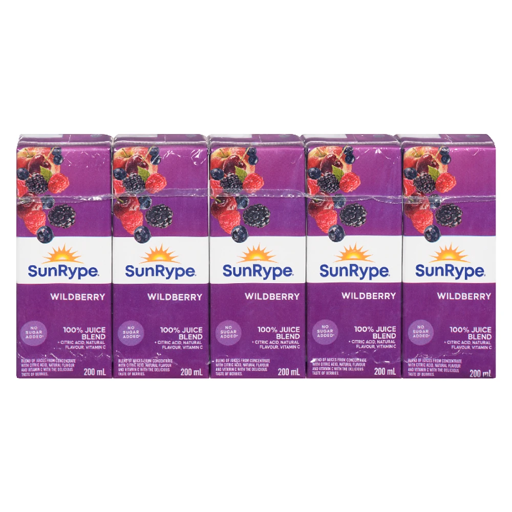 SunRype Juice - Wildberry - 5x200ml