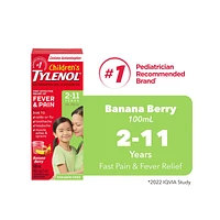 Tylenol* Children's Liquid - Banana - 100ml