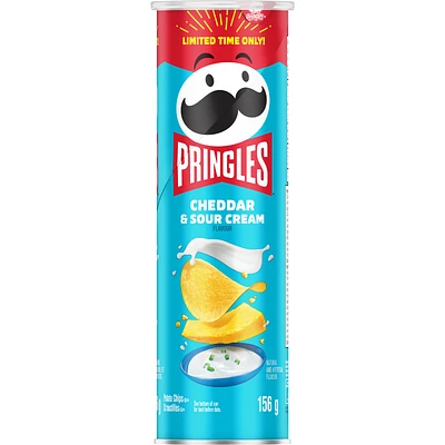 Pringles Potato Chips - Cheddar and Sour Cream - 156g