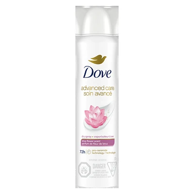 Dove Nourishing Secrets Dry Spray Glowing Ritual Antiperspirant - Lotus Flower - 107g