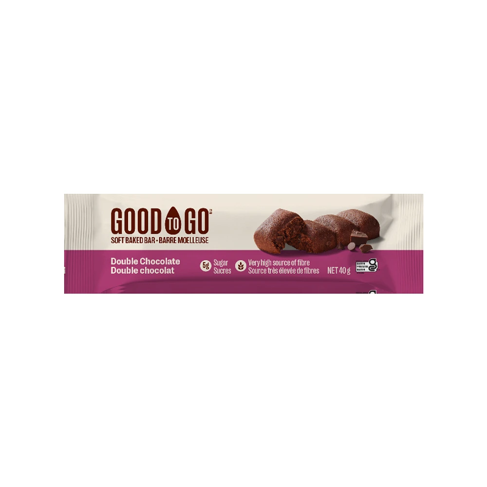 Good to Go Soft Baked Snack Bar - Double Chocolate - 40g