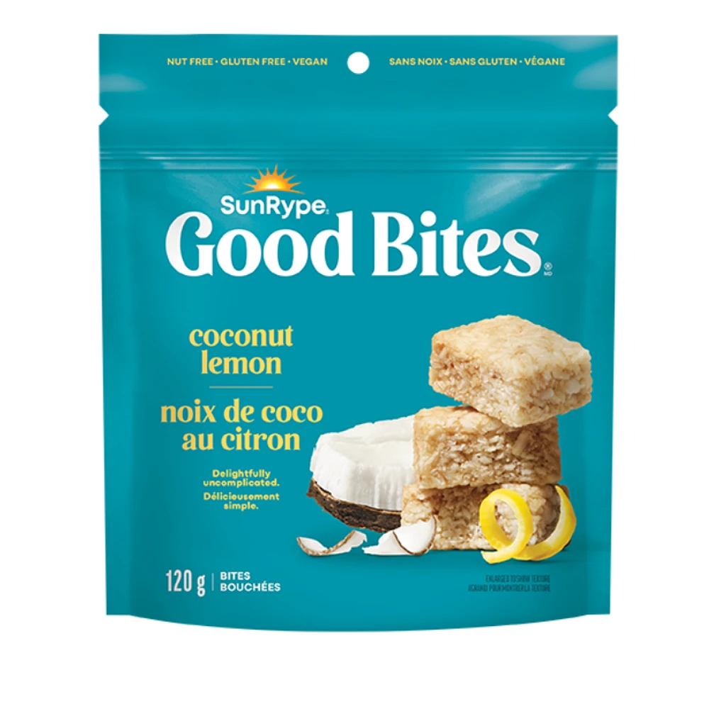 Sun-Rype Good Bites - Coconut Lemon - 120g