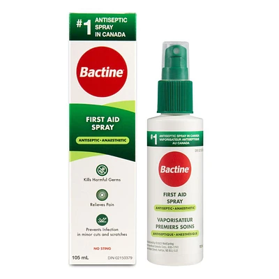 Bactine First Aid Spray - 105ml