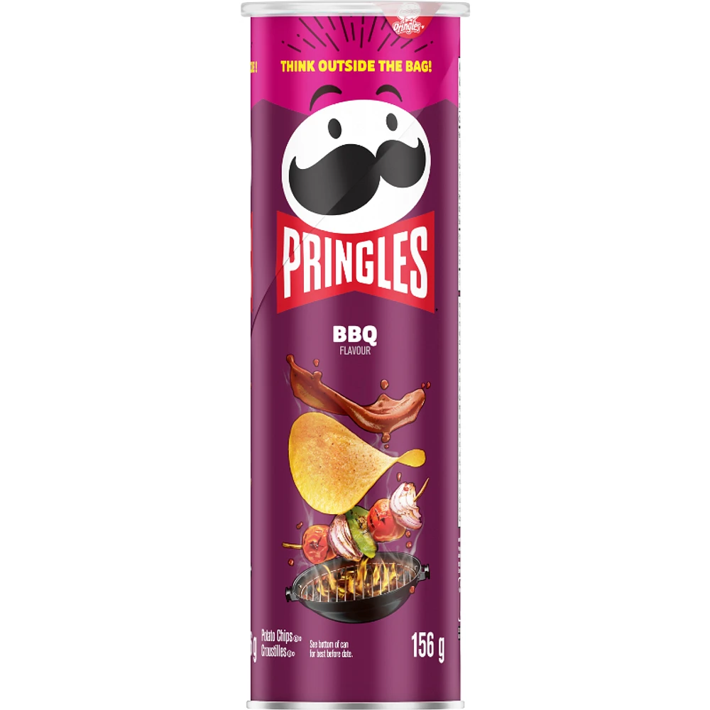 Pringles Potato Chips - BBQ - 156g