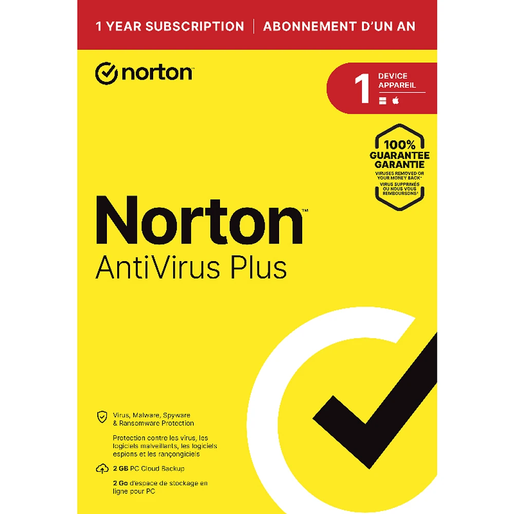 Norton AntiVirus Plus - 1 Device/1 Year - 21400028