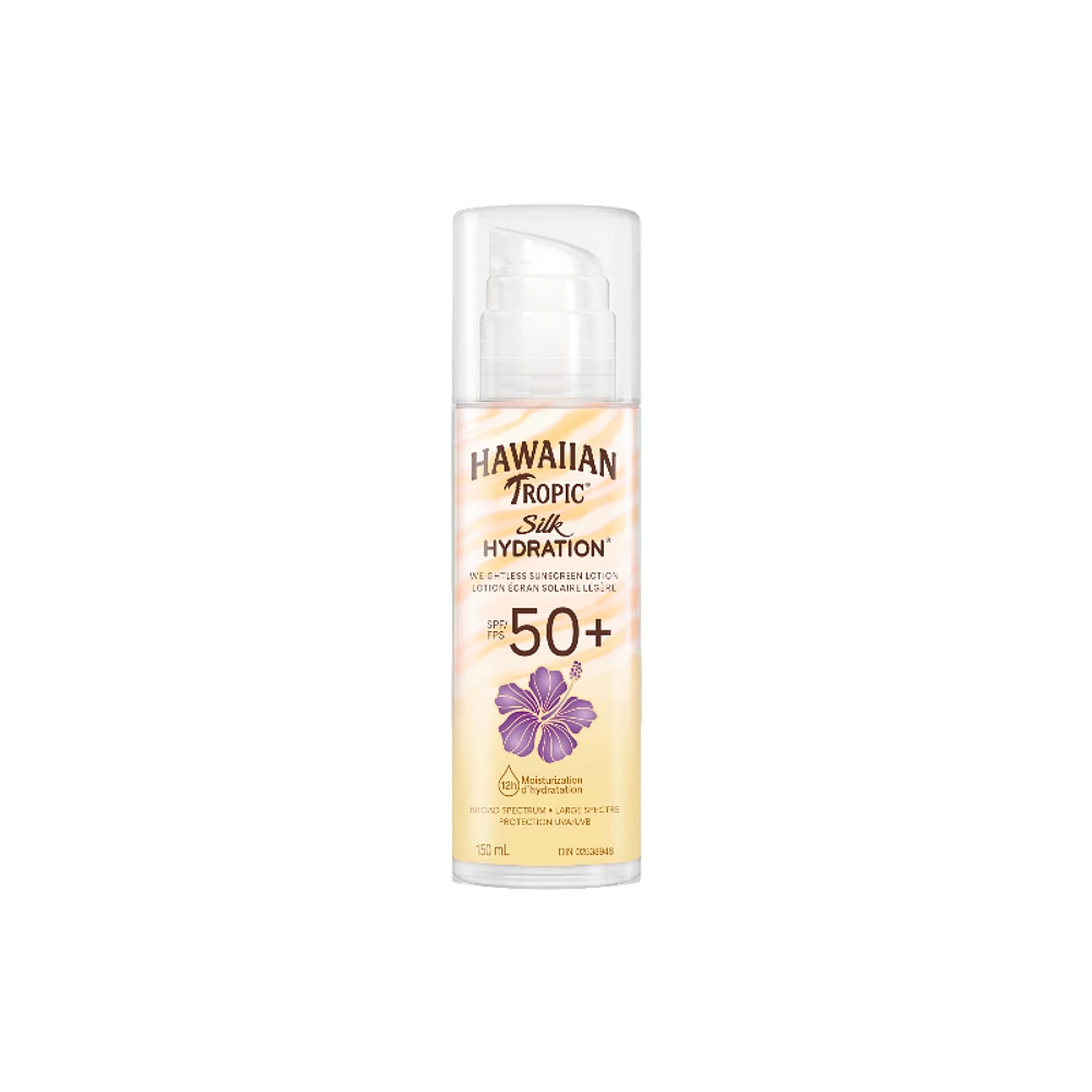 Hawaiian Tropic Silk Hydration Weightless Sunscreen Lotion - SPF50 - 150ml