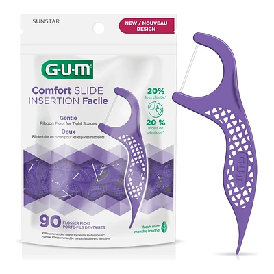 G.U.M Comfort Slide Flossers - 90s