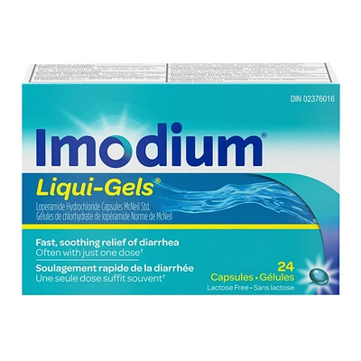 Imodium Liqui-Gels - 24s