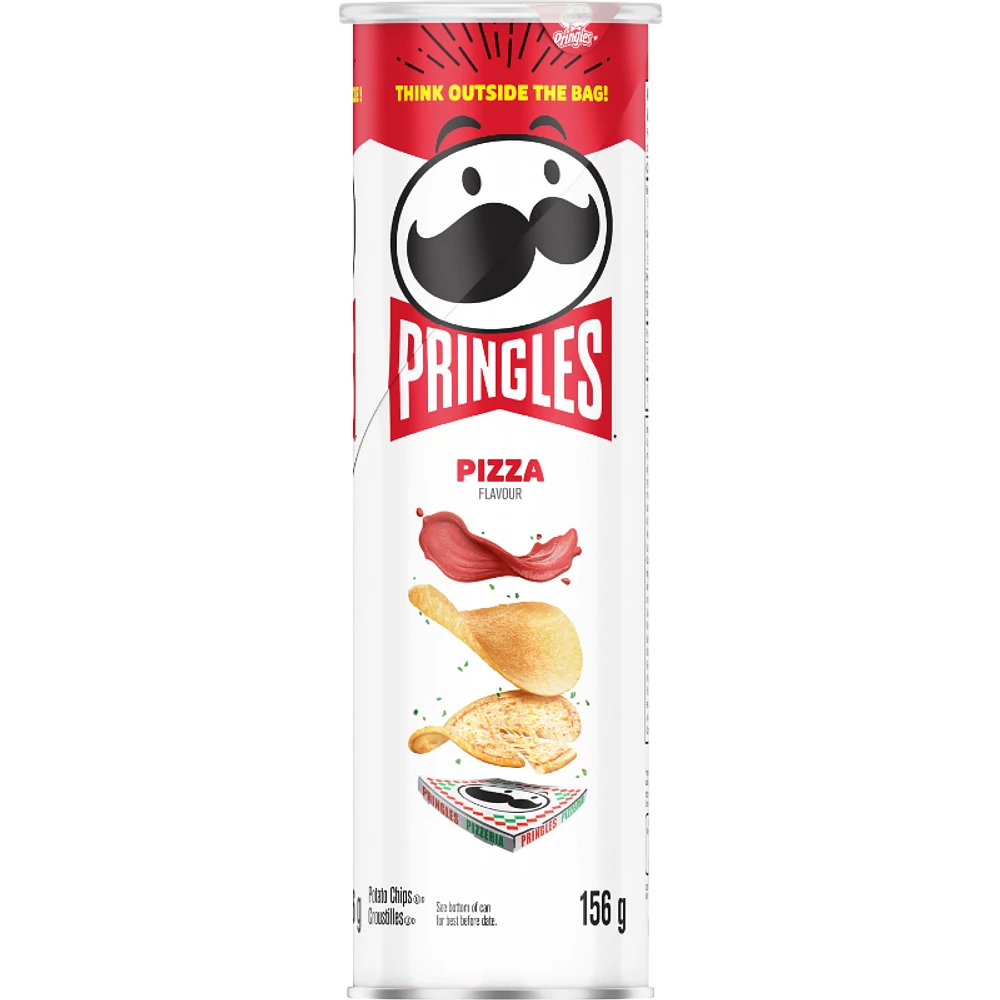 Pringles Potato Chips - Pizza - 156g