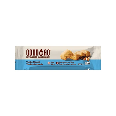 Good to Go Soft Baked Snack Bar - Vanilla Almond - 40g