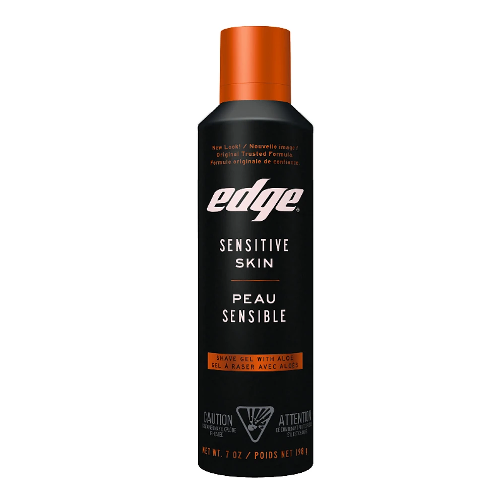 Edge Advanced Shave Gel - Sensitive Skin with Aloe - 198g