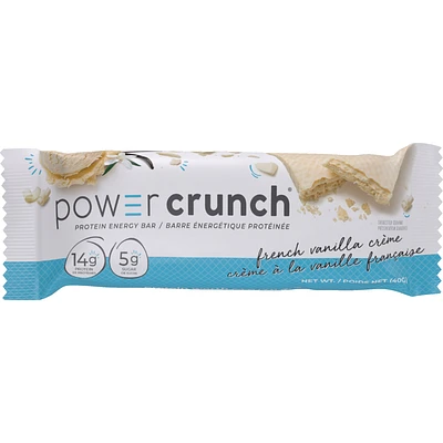 Power Crunch Protein Energy Bar - French Vanilla Creme - 40g