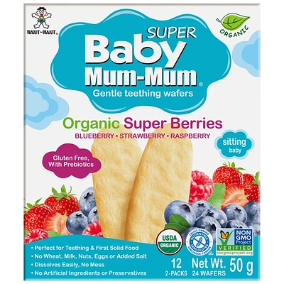 Baby Mum-Mum SUPER BERRIES 50G/ORGANIC