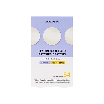 MaskerAide Spotted Nighttime Hydrocolloid Anti-Blemish Patch - 54's