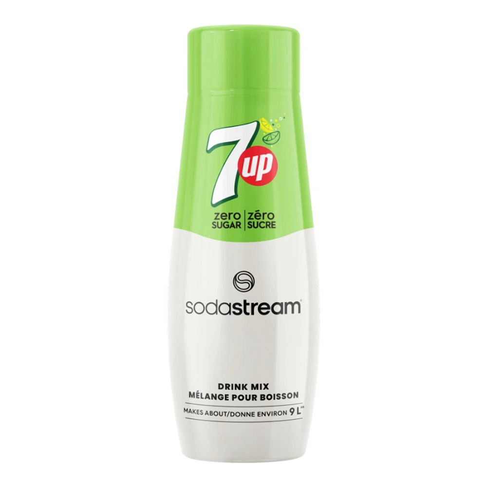 SodaStream Drink Mix - 7-Up Zero Sugar Flavour - 440ml