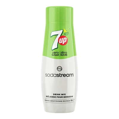 SodaStream Drink Mix - 7-Up Zero Sugar Flavour - 440ml