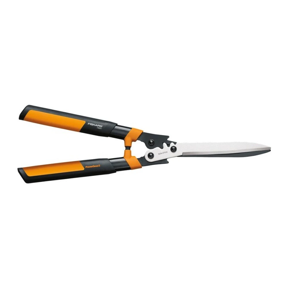 Fiskars Powergear2 Hedge Shears - Black/Orange
