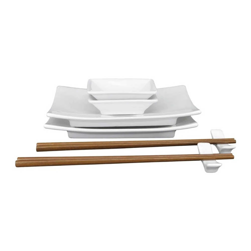 BIA Sushi Set - White - 8 piece