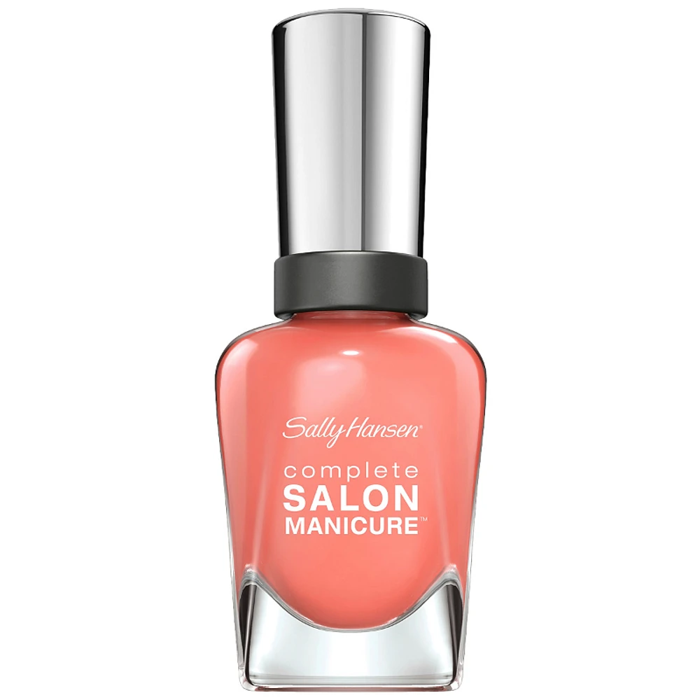 Sally Hansen Complete Nail S HANSEN COMP SALON NAIL PEACH CAKE in Pink