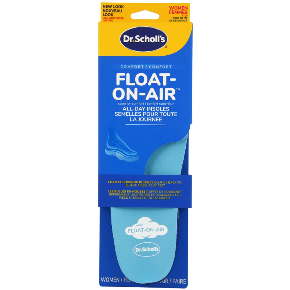 Dr. Scholl's Float-On-Air Foam Insoles - Women's 6-10s