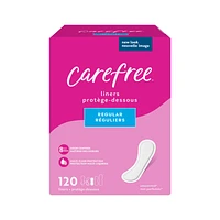 Carefree Body Shape Acti-Fresh Regular Pantiliner - Unscented - 120s