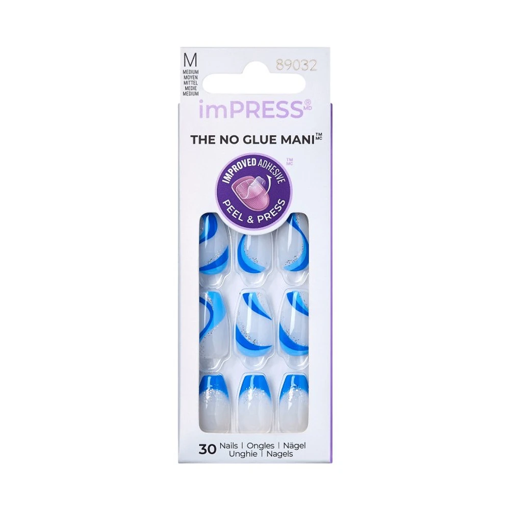 ImPRESS Press-on Manicure False Nails Kit - Medium - Mesmerize - 30's