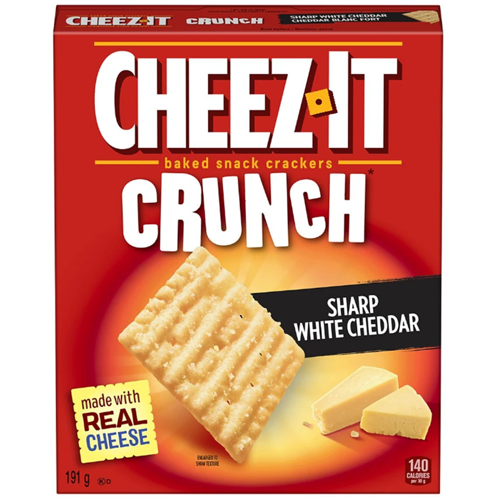 Cheez-It Crunch - White Cheddar - 191g