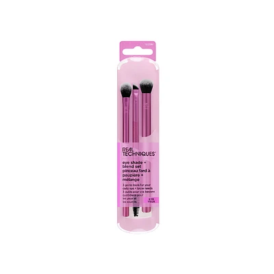 Real Techniques Eye Shade + Blend Cosmetic Brush Set