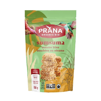 Prana Organic Sumsuma - Sesame Squares - 150g