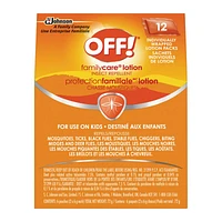 Off Familycare Lotion Pouch - 12s