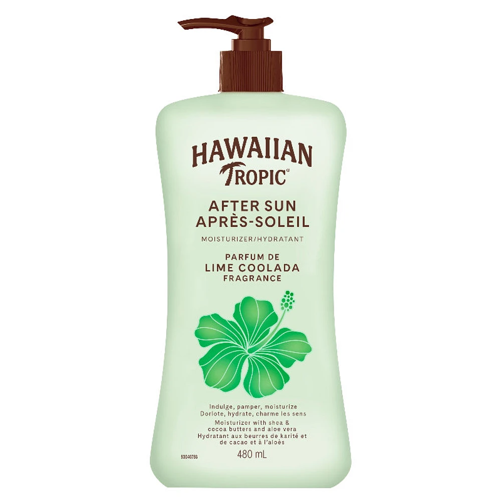 Hawaiian Tropic Lime Coolada After Sun Moisturizer - 480ml