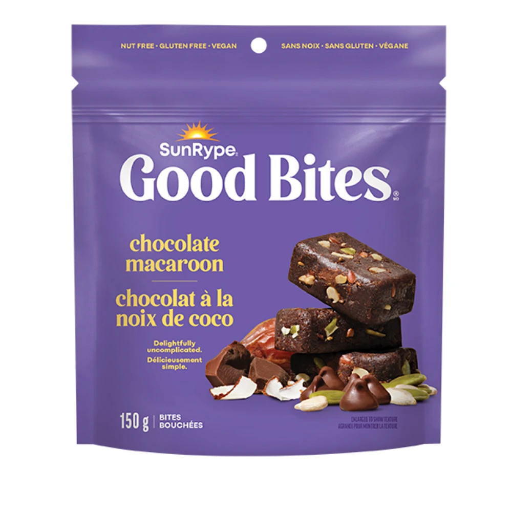 SunRype Good Bites - Chocolate Macaroon - 150g