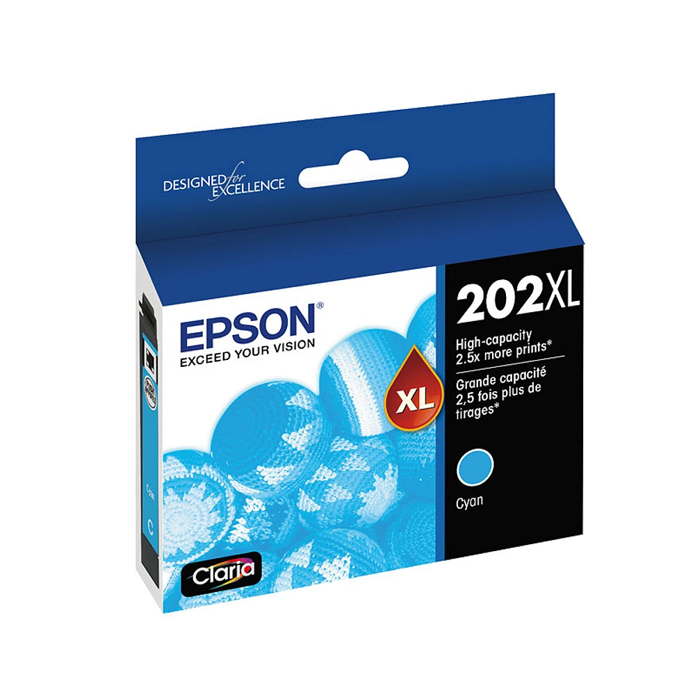 Epson 202XL Claria Ink - Cyan - T202XL220S