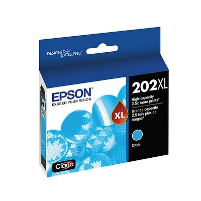 Epson 202XL Claria Ink - Cyan - T202XL220S